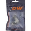 6020208 8AN Male Flare to 8AN Male Flare 90-Degree Fitting Anodized DW Titanium - image 2