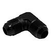 6020208B 8AN Male Flare to 8AN Male Flare 90-Degree Fitting Anodized Matte Black - image 1
