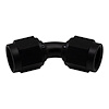 6020212B 6AN Flare Female Swivel 45-Degree to 6AN Flare Female Swivel 45-Degree Anodized Matte Black - image 1