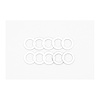 6020301 4AN Aluminum Crush Washer (Pack Of 10) - image 1