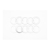 6020303 8AN Aluminum Crush Washer (Pack Of 10) - image 1