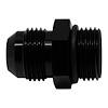 6020403B 10AN ORB Male to 10 AN Male Flare Adapter (Incl O-Ring) Anodized Matte Black - image 1