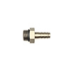6020507 8AN ORB Male to 3/8 Inch Male Triple Barb Fitting (Incl O-Ring) Anodized DW Titanium - image 1