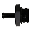 6020513B 10AN ORB Male to 5/16 Inch Male Barb Fitting Anodized Matte Black - image 1