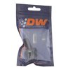 6020518B 10AN ORB Male to 1/2 Inch Male Triple Barb Fitting (Incl O-Ring) Anodized Matte Black - image 2