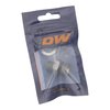 6020602 6AN ORB Male to M12 X 1.5 Metric Male (Incl O-Ring and Crush Washer) Anodized DW Titanium - image 2