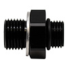 6020604B 6AN ORB Male to M16 X 1.5 Metric Male (Incl O-Ring and Crush Washer) Anodized Matte Black - image 1