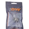 6020606 6AN ORB Male to M18 X 1.5 Metric Male (Incl O-Ring and Crush Washer) Anodized DW Titanium - image 2
