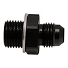 6020615B 6AN Male Flare to M16 X 1.5 Male Metric Adapter (Incl Crush Washer) Anodized Matte Black - image 1