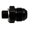 6020617B 8AN Male Flare to M12 X 1.5 Male Metric Adapter (Incl Crush Washer) Anodized Matte Black - image 1