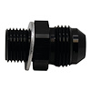 6020619B 8AN Male Flare to M16 X 1.5 Male Metric Adapter (Incl Crush Washer) Anodized Matte Black - image 1