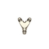 6020701 6AN Male Flare to 6AN Male Flare to 6AN Male Flare Y Block Fitting Anodized DW Titanium - image 1
