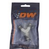 6020702 6AN Male Flare to 6AN Male Flare to 8AN Male Flare Y Block Fitting Anodized DW Titanium - image 2