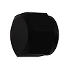 6020716B 10AN Female Flare Cap Anodized Matte Black - image 1