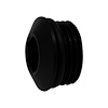 6020719B 10AN ORB Male Plug Low Profile Internal Allen/Hex (Incl O-Ring) Anodized Matte Black - image 1