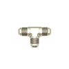 6020722 8AN Male Flare to 8AN Male Flare to 8AN Male Flare Tee Fitting Anodized DW Titanium - image 1