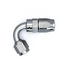 6020820 6 AN Female Flare Swivel 120-Degree Hose End CPE Anodized DW Titanium - image 1