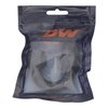 6020885B 10AN Female Flare Swivel (Incl Ferule/Olive) 180-Degree Hose End PTFE Anodized Matte Black - image 2