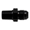 6020901B 6AN Male Flare to 1/4 Inch Male NPT Adapter Anodized Matte Black - image 1