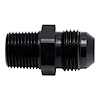 6020905B 8AN Male Flare to 3/8 Inch Male NPT Adapter Anodized Matte Black - image 1