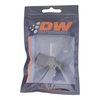 6020906B 8AN Male Flare to 1/2 Inch Male NPT Adapter Anodized Matte Black - image 2