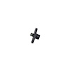 603TTREG Toyota Tundra Regulator Adapter   to 6AN ORB Female Matte Black for 2008 -18 Toyota Sequoia and 2008-20 Toyota Tundra - image 1