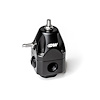 61002FRB DWR1000c adjustable fuel pressure regulator anodized black. Dual -6AN inlet and -6AN outlet. Universal fitment - image 1