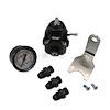 DWR1000c Adjustable EFI Fuel Pressure Regulator Kit with Gauge and -6AN Fittings