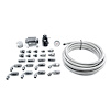 6607 DW400 Pump Module Return Plumbing Kit SS CPE for 2001-15 Honda Civic - image 1