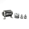 803070010K6 In-line fuel filter element and housing kit stainless steel 10 micron -6AN 70mm. Universal - image 1