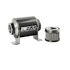 803070100K In-line fuel filter element and housing kit stainless steel 100 micron -10AN 70mm. Universal - image 1