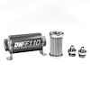 803110005K6 In-line fuel filter element and housing kit stainless steel 5 micron -6AN 110mm. Universal - image 1
