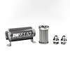 803110005K8 In-line fuel filter element and housing kit stainless steel 5 micron -8AN 110mm. Universal - image 1