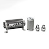 803110010K8 In-line fuel filter element and housing kit stainless steel 10 micron -8AN 110mm. Universal - image 1