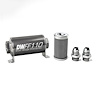 803110100K10 In-line fuel filter element and housing kit stainless steel 100 micron -10AN 110mm. Universal - image 1