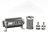 803110100K38 In-line fuel filter element and housing kit stainless steel 100 micron 3/8in hose barb 110mm. Universal - image 1