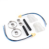 91049 DW400 install kit for 99-04 Ford 150 Lightning and Harley Davidson Edition - image 1