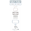 GASKET SET 96-99 4.3 - image 1