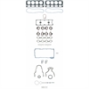 GASKET SET VORTEC 350 - image 1