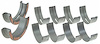 Main Bearing Set 1968-96 Ford Big Block V8 - image 1