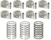 Cast Piston Set w/Prem. Rings - image 1