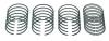 Cast Piston Ring Set for Buick, Olds, Pontiac Engines w/4.150 in. Bore (+.030 in.) - image 1