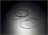 Single Iron Piston Ring Set Oversize: .000" - image 1