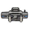 1712200 SX12 12 V Winch, 12,000 lbs. Rated Line Pull [Steel Wire Rope]