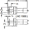 AC1500 Winch Rated Line Pull 1,500-lb. - image 2