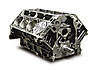 Crate-Engine-Assembly ZL402 LS1 Iron Short Block (High Compression) - image 1