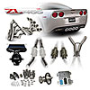 PerformancePac 2005-06 C6 Corvette PowerFlo Cast Exhaust w/High-Flow Cats ZL465 - image 1