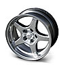 Wheels Painted Hyper Black 17x8 ZR1 (set of 4) - image 1
