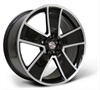 Wheels 2010-14 Camaro w/Gloss Black Five Spokes/Machined Face/Gloss Black Windows - image 1
