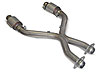PowerFlo-X Crossover Pipe Short Assembly 2005-06 Mustang GT w/Cats - image 1
